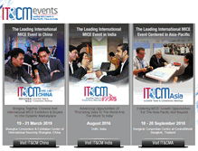 Tablet Screenshot of itcmevents.com